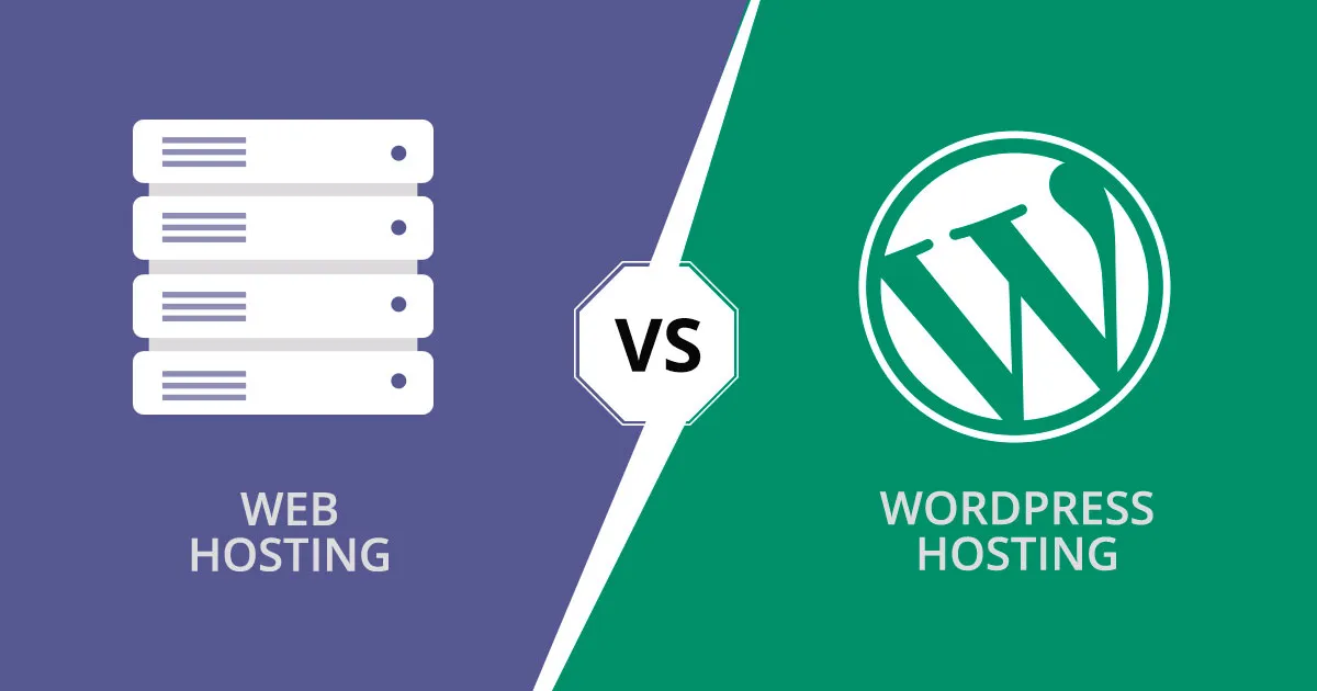 WordPress hosting so với Web hosting: Sự khác biệt là gì?
